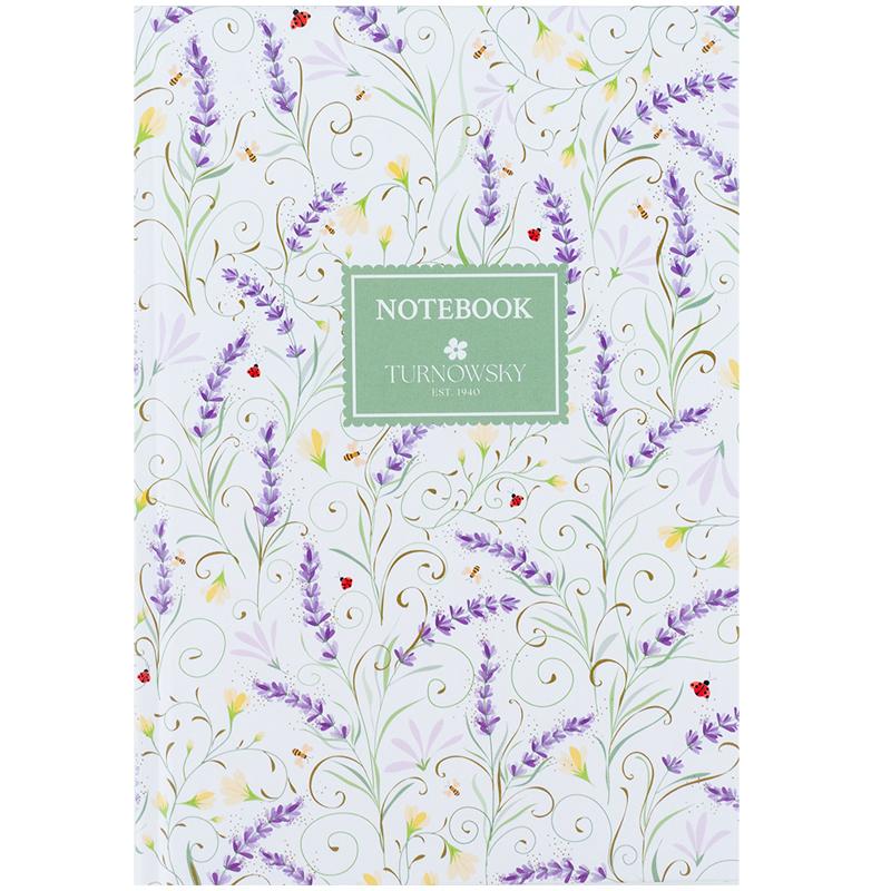 Блокнот тверда обкл. А5, 96 арк., кліт., TR, Floral 3, Axent, 8457-12-a-tr